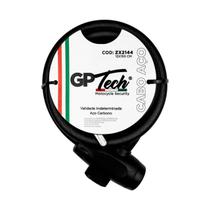 Trava gp tech cabo espiral 12x150 cm zx2144 1.50m preta