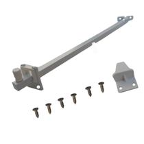 Trava janela basculante de alumínio reforçado branco 40cm Trava janela basculante de alumínio reforçado branco 40cm