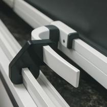 Trava Limitadora para janela basculante do banheiro Cozinha Quarto Resistente reforçado