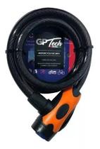 Trava Moto Cadeado Antifurto Gp Tech Cabo Aço 12x1.20m Trava Moto Cadeado Antifurto Gp Tech Cabo Aço 12x1.20m