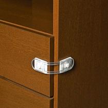 Trava Multiuso para Portas Gavetas Flexível 12cm Ordene 2 Peças Trava Multiuso para Portas Gavetas Flexível 12cm Ordene 2 Peças