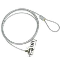 Trava Notebook Com Segredo Cabo Super Resistente Fechadura Ideal Para Prender Na Mesa