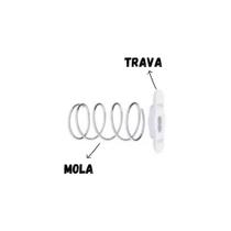 Trava p/ válvula descarga docol c/mola Blukit