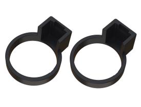 Trava para carregador LiangHuLo para Tesla Model 3/Y, kit com 2 unidades, preta Trava para carregador LiangHuLo para Tesla Model 3/Y, kit com 2 unidades, preta