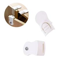 Trava para Gavetas e Armários - Fechadura Lateral (Kit 3 unidades) - LionLemon Store