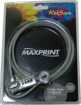 Trava para Notebook com Combinação Secreta de 3 Dígitos Trava para Notebook com Combinação Secreta de 3 Dígitos