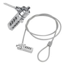 Trava para Notebook com Senha Proteção em aço com 1,10mts