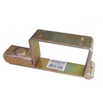 Trava para Portão N 6 80 x 90mm Com Porta Cadeado Travofix