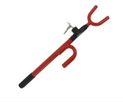 Trava Para Volante Ao Painel Antifurto Universal Vermelha 2840