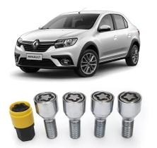 Trava Parafuso Antifurto De Rodas Renault Sandero Logan Captur Duster Oroch Kwid Clio Fluence