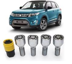 Trava Parafuso Antifurto De Rodas Suzuki S-Cross SX4 Swift a partir 2005 Vitara a partir de 2017 Trava Parafuso Antifurto De Rodas Suzuki S-Cross SX4 Swift a partir 2005 Vitara a partir de 2017