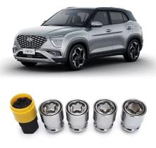 Trava Parafuso Porca Antifurto De Rodas Hyundai Creta Elantra Veloster Trava Parafuso Porca Antifurto De Rodas Hyundai Creta Elantra Veloster