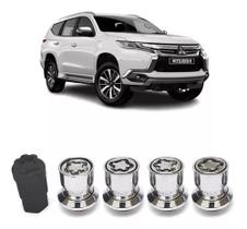 Trava Parafuso Porca Antifurto De Rodas Mitsubishi Pajero Tr4 ASX Outlander Triton Eclipse Lancer Trava Parafuso Porca Antifurto De Rodas Mitsubishi Pajero Tr4 ASX Outlander Triton Eclipse Lancer