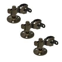 Trava Piso Fixador P/Porta Metálico Colonial Soprano 3 Peças Trava Piso Fixador P/Porta Metálico Colonial Soprano 3 Peças