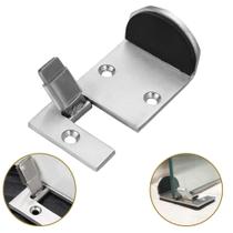 Trava Porta Aço Inox Prendedor Fixador Versátil Resistente Trava Porta Aço Inox Prendedor Fixador Versátil Resistente