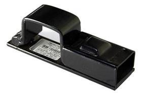 Trava Porta Cadeado Para Portão 35 X 50 Tecnotrava Preto