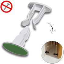 Trava Porta Janela Segura Porta Prático Fixador Super Adesivo Kit 10 Unidades