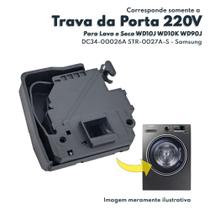 Trava porta lava e seca 220v samsung str-0027a-s Trava porta lava e seca 220v samsung str-0027a-s