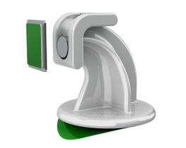 Trava-Porta Magnético Adesivo Branco