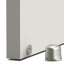 Trava Porta Magnetico Batedor Mola Resistente Aço Escovado