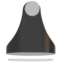 Trava Porta Magnético Universal ComfortDoor Preto Fosco - Comfort door