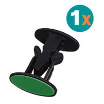 Trava Porta Prendedor Fixador Adesivo Parede Rodapé Preto