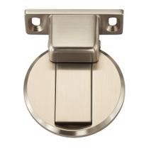 Trava Porta Slim em Aço Inox Escovado com Fixação Forte Trava Porta Slim em Aço Inox Escovado com Fixação Forte