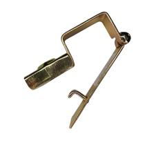 Trava portão de garagem de aço bicromatizado 3,5cm x 5,5cm