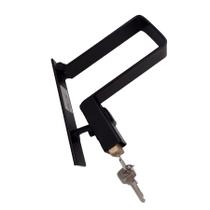 Trava portão de garagem numero 10 de 12cm x 5cm com cadeado 30mm Trava portão de garagem numero 10 de 12cm x 5cm com cadeado 30mm