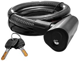 Trava Portão Grade Porta C/ 2 Chaves Corrente Grossa Aço Cadeado Grande Anti Furto Bicicleta Moto Bike Estepe 20mmx1200mm - PlayShop Eletronicos