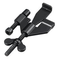 Trava portátil de segurança para porta em aço inoxidável 304 com bolsa preta Trava portátil de segurança para porta em aço inoxidável 304 com bolsa preta