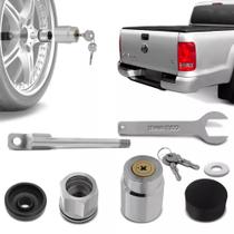 Trava Protetor Estepe Volkswagen Amarok 2010 em diante Antifurto com chave tetra