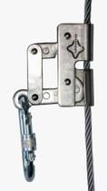 Trava Quedas Para Cabo De Aço 8mm Trava Automática Trava Quedas Para Cabo De Aço 8mm Trava Automática