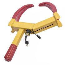 Trava Roda Controle Estacionamento Pneu Carro Moto Segurança Antifurto Roubo Automotivo Trailer Carretinha