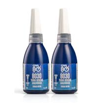 Trava Rosca Porcas Médio Torque Cola Azul Car80 8030 10g Trava Rosca Porcas Médio Torque Cola Azul Car80 8030 10g