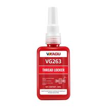 Trava-roscas VIKAGU VG263 Vermelho de Alta Resistência 50 ml Trava-roscas VIKAGU VG263 Vermelho de Alta Resistência 50 ml