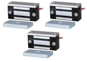 Trava Seco-Larm E-941SA-80Q Mini Maglock Força de 36 kg Kit com 3 Unidades Trava Seco-Larm E-941SA-80Q Mini Maglock Força de 36 kg Kit com 3 Unidades