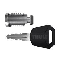 Trava Sistema Thule One-Key Kit com 6 Unidades Prata/Preto Trava Sistema Thule One-Key Kit com 6 Unidades Prata/Preto
