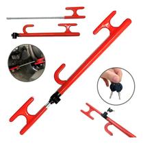 Trava Volante Pedal De Carro Carneiro Tranca Antifurto Segurança Veículo Universal de Aço