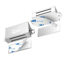 Travas Magnéticas para Porta de Armário Jiayi em Aço Inoxidável, 2 Unidades Travas Magnéticas para Porta de Armário Jiayi em Aço Inoxidável, 2 Unidades