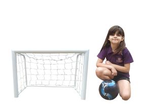 Trave De Gol Infantil 90 Cm X 60 Cm C/ Rede Tdaço Kids