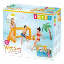 Trave Flutuante Inflável Polo Aquático Futebol Piscina Intex - 6941057402239