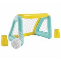 Trave Flutuante Inflável Polo Aquático Intex Verde