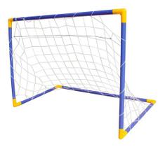Trave Gol Infantil Futebol Com Redinha 107x78 Importway