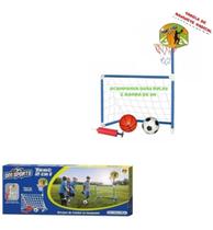 Trave Infantil 2 Em 1 Futebol E Basquete - Dm Toys