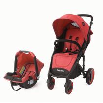 Travel System Bebê Victory 6meses 3 anos Baby Style vermelho