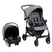 Travel System Burigotto Carrinho de Bebê RIO 22 com Bebê Conforto Materna