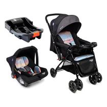 Travel System Cosco Kids, Reverse Trio, Preto Onda