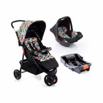 Travel System Delta Trio Pro Voyage - Colorê