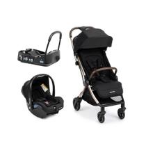 Travel System Eva³ Trio 0 a 15 Kg Essential Black Champagne - Maxi-Cosi Travel System Eva³ Trio 0 a 15 Kg Essential Black Champagne - Maxi-Cosi